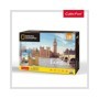 National Geographic Puzzle 3D si brosura 28 pagini Big Ben 94 piese